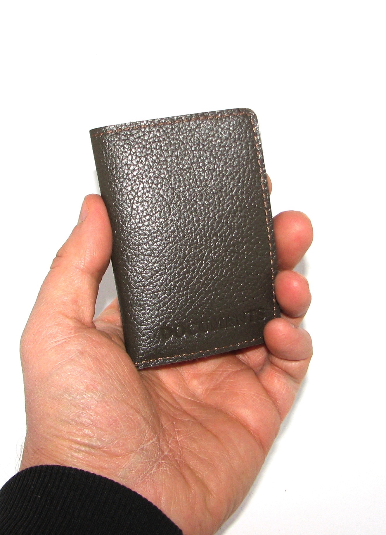 Обложка для автодокументов DNK Leather DNK mini doc file F col.F коричневый Обложка для автодокументов DNK Leather DNK mini doc file F col.F коричневый